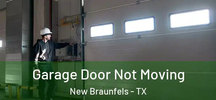  Garage Door Not Moving New Braunfels - TX