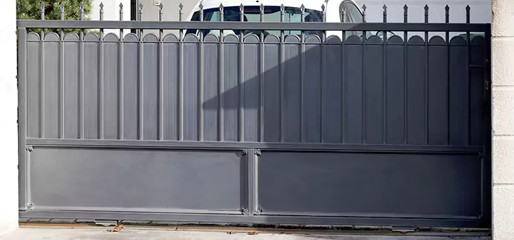 Metal Driveway Gate Installation New Braunfels